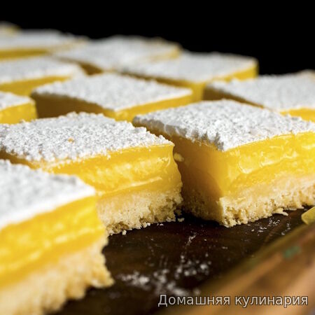 Как приготовить идеальные лимонные бары за 15 минут?