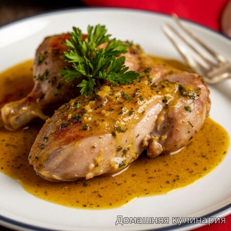 Кролик под горчичным соусом – вкусное блюдо с душой!