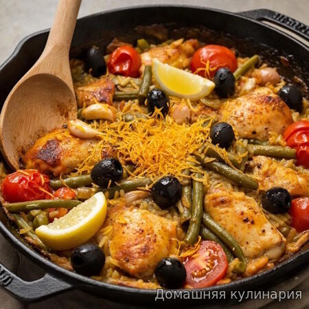 Куриная паэлья
