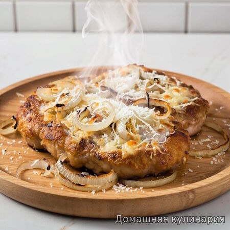 ▌ Отбивные с луком и сыром в духовке – это просто бомба 💥🍖