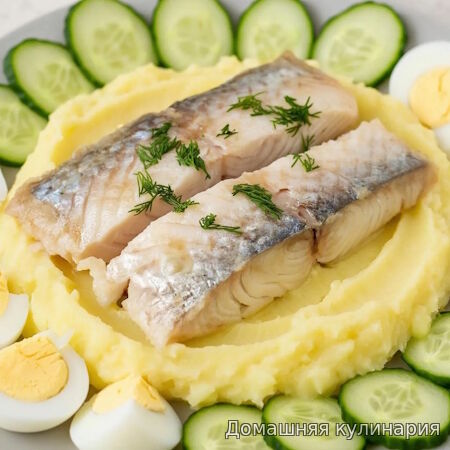 ▌ Скумбрия под шубой из картофеля 🍳🌽🥘